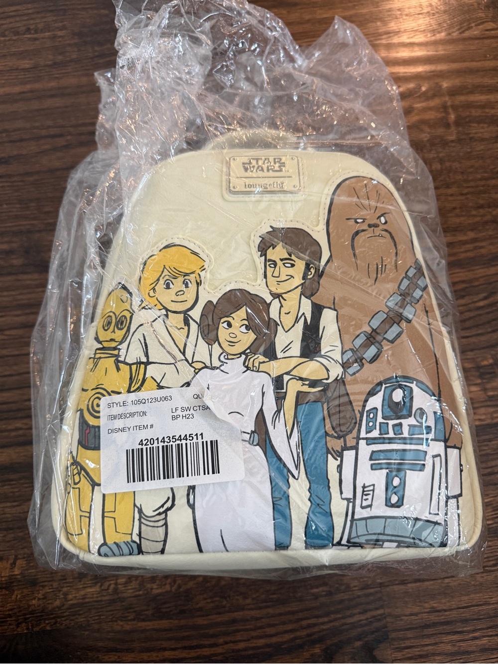 Star Wars Loungefly Mini Backpack NEW